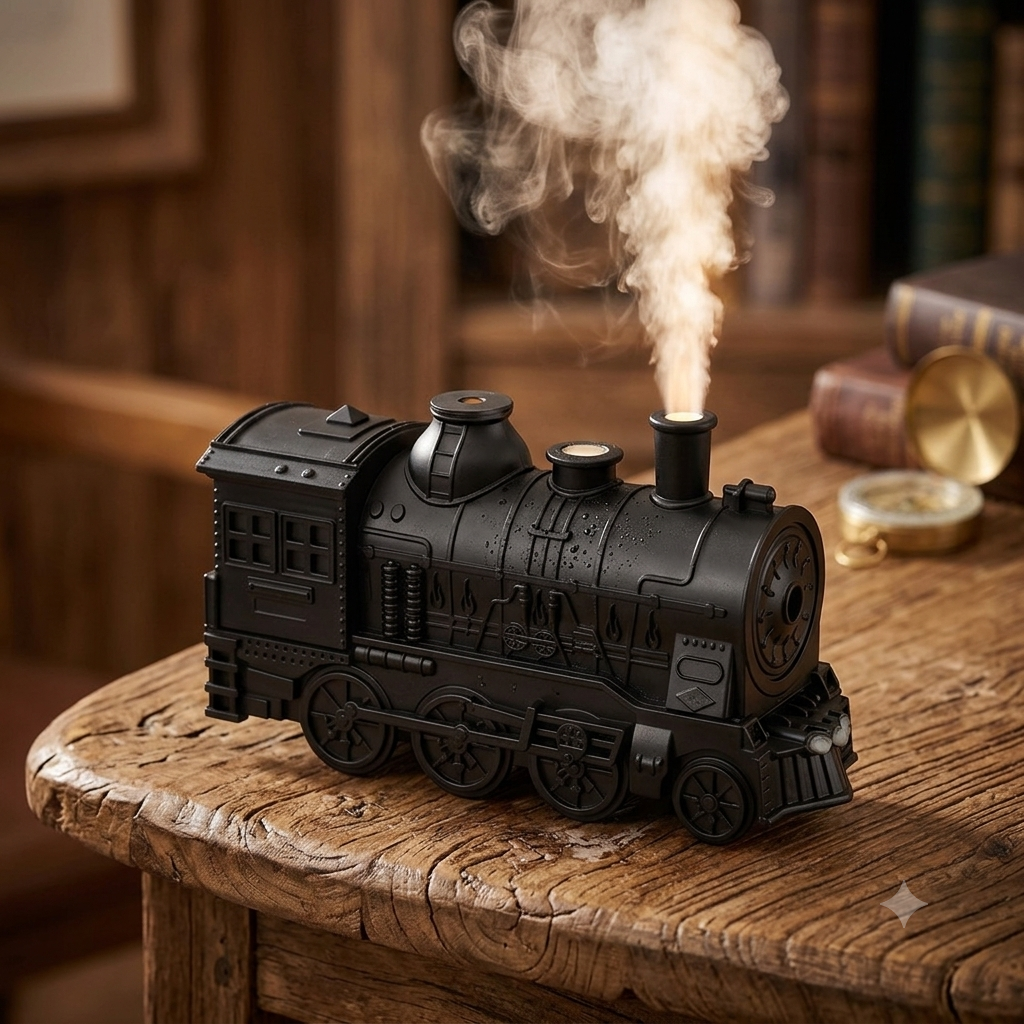 Gemini_Generated_Image_2lo0cr2lo0cr2lo0 Train Aroma Diffuser & Smoke Ring Humidifier - Image 1
