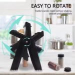 18 Glass Rotating Jar Rack - Image 3